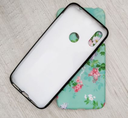 Чохол із малюнком для Huawei Honor 8A/Y6S - Квіти на білому тлі