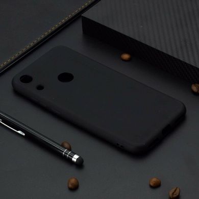 Силиконовый чехол для Huawei Honor 8A / Y6S 2019 - Black Leather