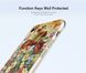 Силиконовый чехол с рисунком для Xiaomi Redmi 12 - Перья (154744). Фото 2 из 6