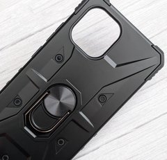 Противоударный чехол Transformer Ring для Xiaomi Redmi A1 / A2 - Black