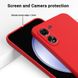 Чехол Hybrid Premium Silicone Case для Xiaomi Redmi 13C - Dark Red (64889). Фото 14 из 16