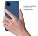 Чехол Silicone Cover Full Protective для Huawei Y5p - Light Blue (25881). Фото 4 из 4